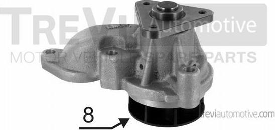 Trevi Automotive TP1277 - Ūdenssūknis autodraugiem.lv