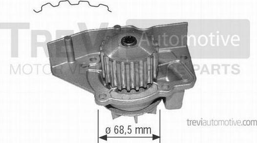 Trevi Automotive TP741 - Ūdenssūknis autodraugiem.lv