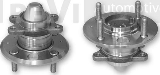 Trevi Automotive WB1454 - Riteņa rumbas gultņa komplekts autodraugiem.lv