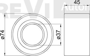 Trevi Automotive WB1216 - Riteņa rumbas gultņa komplekts autodraugiem.lv