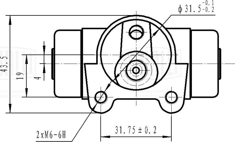 Trialli CF 0311 - Riteņa bremžu cilindrs autodraugiem.lv