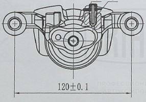 Trialli CF 162105 - Bremžu suports autodraugiem.lv