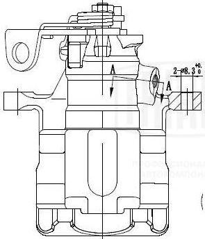 Trialli CF 182011 - Bremžu suports autodraugiem.lv