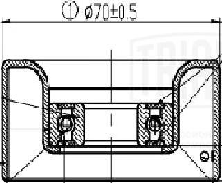 Trialli CM 5632 - Siksnas spriegotājs, Ķīļsiksna autodraugiem.lv