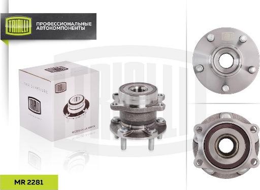Trialli MR 2281 - Riteņa rumbas gultņa komplekts autodraugiem.lv