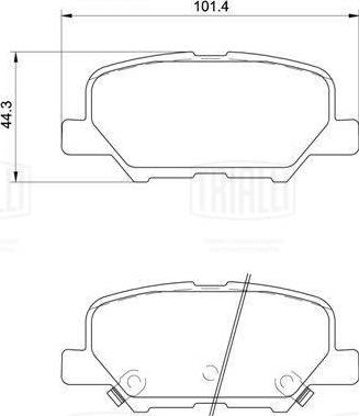 Trialli PF 4385CR - Bremžu uzliku kompl., Disku bremzes autodraugiem.lv