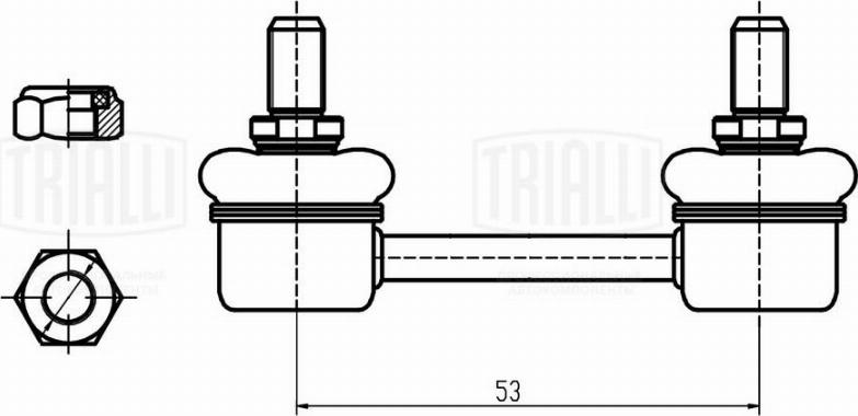 Trialli SP 0812 - Stiepnis / Atsaite, Stabilizators autodraugiem.lv