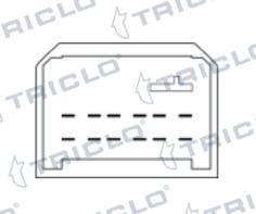 Triclo 146276 - Slēdzis, Stikla pacēlājmehānisms autodraugiem.lv