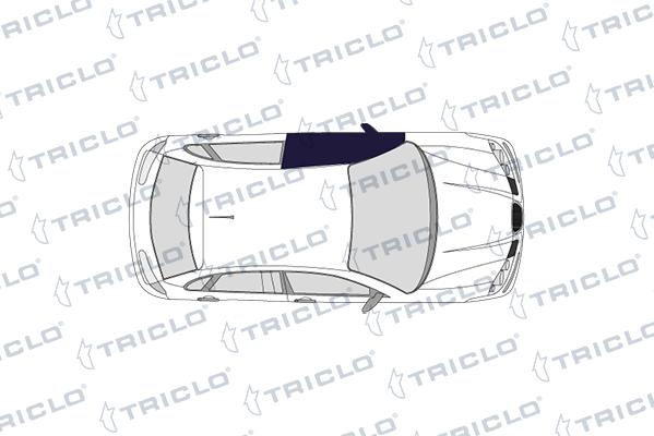 Triclo 133563 - Durvju slēdzene autodraugiem.lv