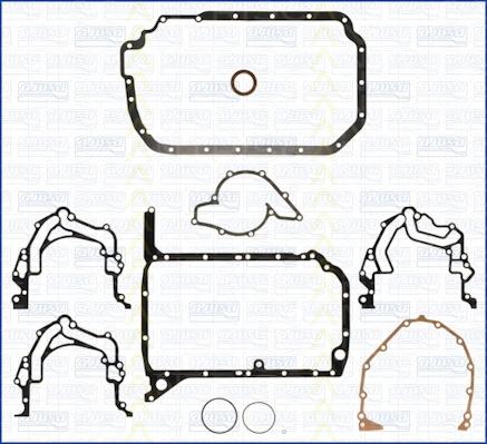 Triscan 595-85123 - Blīvju komplekts, Motora bloks autodraugiem.lv