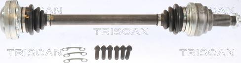 Triscan 8540 11557 - Piedziņas vārpsta autodraugiem.lv