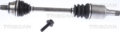 Triscan 8540 23539 - Piedziņas vārpsta autodraugiem.lv