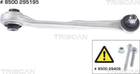 Triscan 8500 295195 - Neatkarīgās balstiekārtas svira, Riteņa piekare autodraugiem.lv