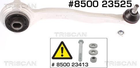 Triscan 8500 23525 - Neatkarīgās balstiekārtas svira, Riteņa piekare autodraugiem.lv