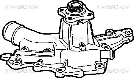 Triscan 8600 16881 - Ūdenssūknis autodraugiem.lv