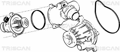 Triscan 8600 11016 - Ūdenssūknis autodraugiem.lv