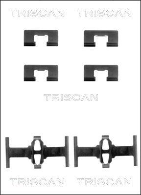 Triscan 8105 401613 - Piederumu komplekts, Disku bremžu uzlikas autodraugiem.lv