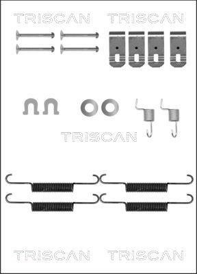 Triscan 8105 402541 - Piederumu komplekts, Stāvbremzes mehānisma bremžu loks autodraugiem.lv