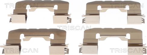 Triscan 8105 431636 - Piederumu komplekts, Disku bremžu uzlikas autodraugiem.lv
