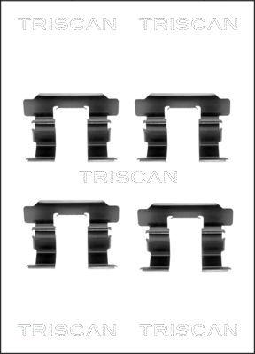 Triscan 8105 691623 - Piederumu komplekts, Disku bremžu uzlikas autodraugiem.lv
