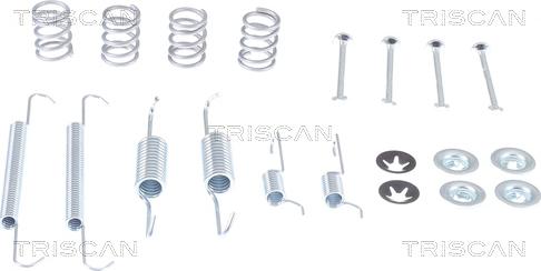 Triscan 8105 692004 - Piederumu komplekts, Stāvbremzes mehānisma bremžu loks autodraugiem.lv