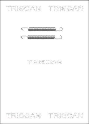 Triscan 8105 652161 - Piederumu komplekts, Stāvbremzes mehānisma bremžu loks autodraugiem.lv