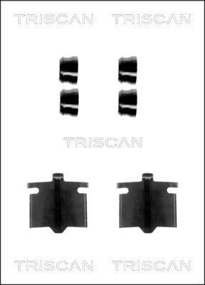 Triscan 8105 161539 - Piederumu komplekts, Disku bremžu uzlikas autodraugiem.lv