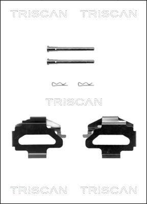 Triscan 8105 101575 - Piederumu komplekts, Disku bremžu uzlikas autodraugiem.lv