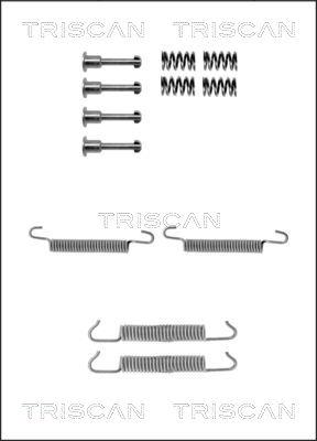 Triscan 8105 112065 - Piederumu komplekts, Stāvbremzes mehānisma bremžu loks autodraugiem.lv