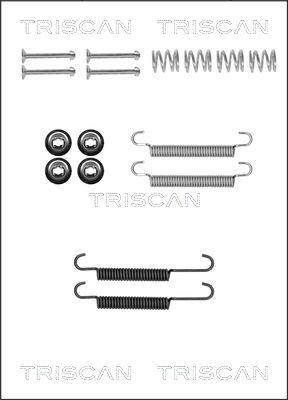 Triscan 8105 182006 - Piederumu komplekts, Stāvbremzes mehānisma bremžu loks autodraugiem.lv