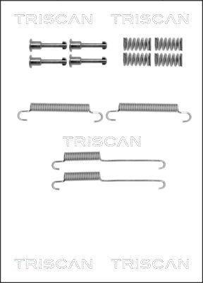 Triscan 8105 802002 - Piederumu komplekts, Stāvbremzes mehānisma bremžu loks autodraugiem.lv