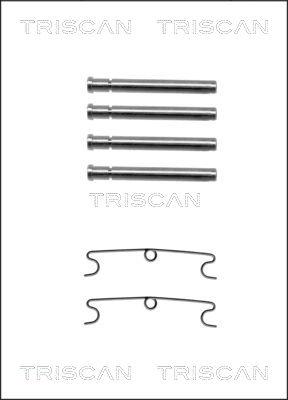 Triscan 8105 291601 - Piederumu komplekts, Disku bremžu uzlikas autodraugiem.lv