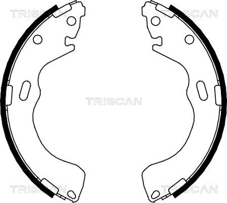 Triscan 8100 50616 - Bremžu loku komplekts autodraugiem.lv