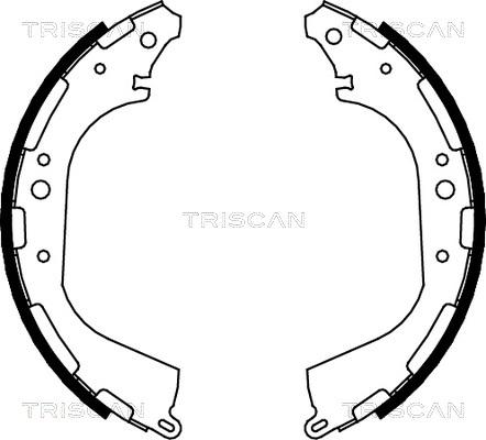 Triscan 8100 14564 - Bremžu loku komplekts autodraugiem.lv