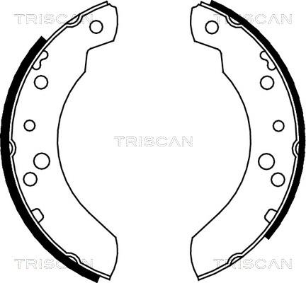 Triscan 8100 16440 - Bremžu loku komplekts autodraugiem.lv