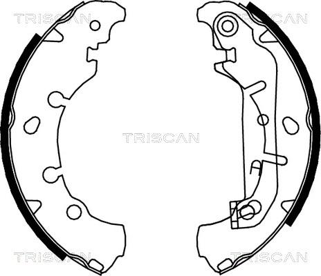 Triscan 8100 16006 - Bremžu loku komplekts autodraugiem.lv