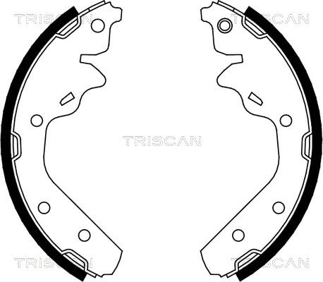 Triscan 8100 10592 - Bremžu loku komplekts autodraugiem.lv