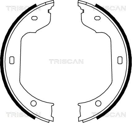 Triscan 8100 11012 - Bremžu loku komplekts autodraugiem.lv