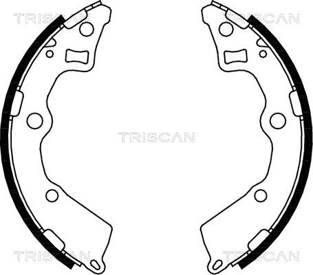 Triscan 8100 18008 - Bremžu loku komplekts autodraugiem.lv