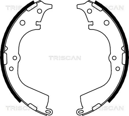 Triscan 8100 13591 - Bremžu loku komplekts autodraugiem.lv