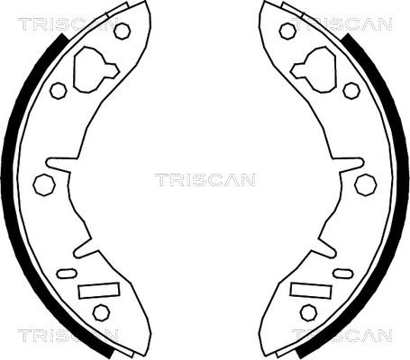 Triscan 8100 17003 - Bremžu loku komplekts autodraugiem.lv