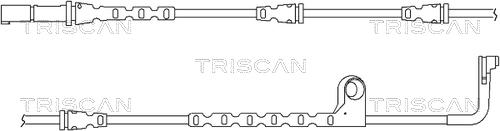 Triscan 8115 11040 - Indikators, Bremžu uzliku nodilums autodraugiem.lv