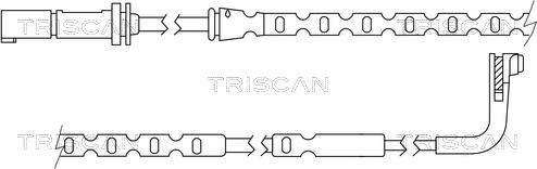 Triscan 8115 11041 - Indikators, Bremžu uzliku nodilums autodraugiem.lv