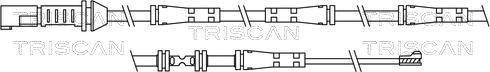 Triscan 8115 11060 - Indikators, Bremžu uzliku nodilums autodraugiem.lv
