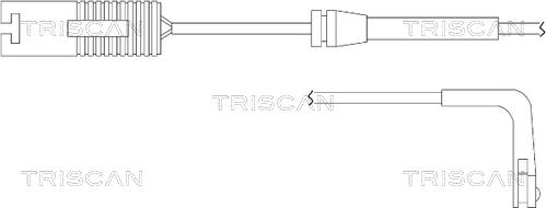 Triscan 8115 11016 - Indikators, Bremžu uzliku nodilums autodraugiem.lv