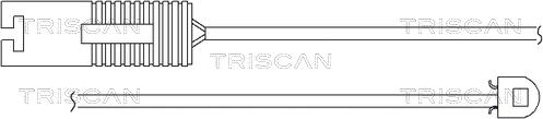 Triscan 8115 11010 - Indikators, Bremžu uzliku nodilums autodraugiem.lv