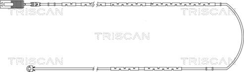 Triscan 8115 11024 - Indikators, Bremžu uzliku nodilums autodraugiem.lv