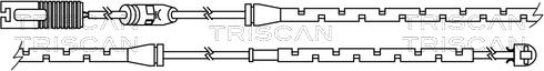 Triscan 8115 11020 - Indikators, Bremžu uzliku nodilums autodraugiem.lv