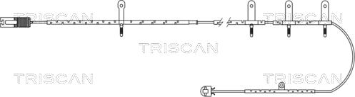 Triscan 8115 17004 - Indikators, Bremžu uzliku nodilums autodraugiem.lv