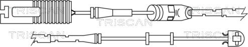 Triscan 8115 17005 - Indikators, Bremžu uzliku nodilums autodraugiem.lv